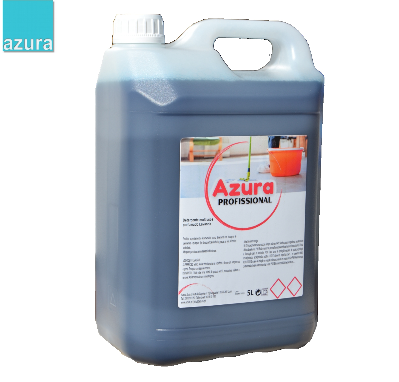 Detergente Multiusos Baunilha Azura Profissional 5 Litros